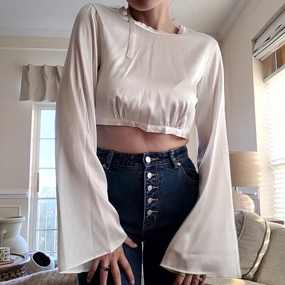 Silk Top Made in Italy - Picture 3 of 5